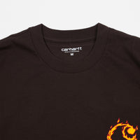 Carhartt Burning C T-Shirt - Tobacco thumbnail