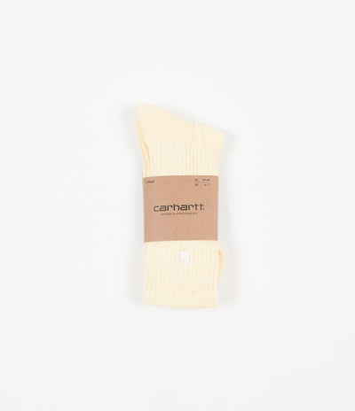 Carhartt C-Logo Socks - Lion / White