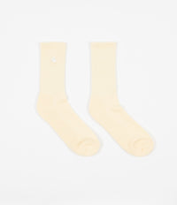 Carhartt C-Logo Socks - Lion / White