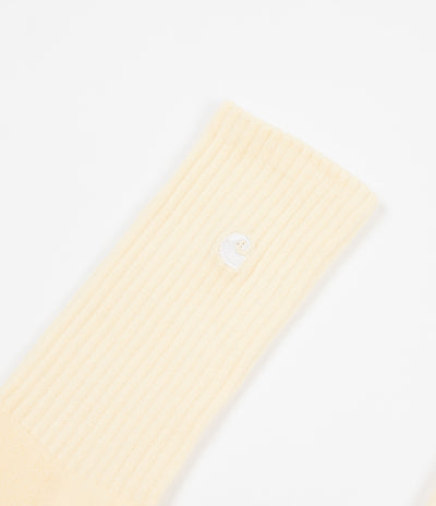 Carhartt C-Logo Socks - Lion / White