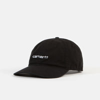 Carhartt Canvas Coach Cap - Black / White thumbnail