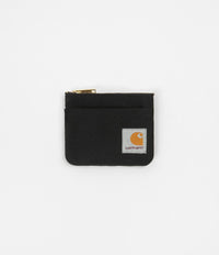 Carhartt Canvas Wallet - Black / Black