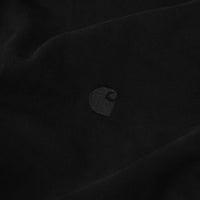 Carhartt Carson Hoodie - Black / Stone Washed thumbnail