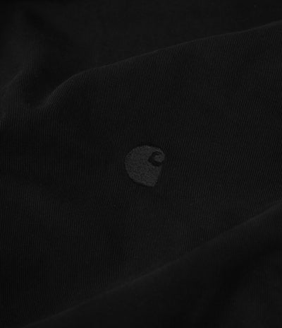 Carhartt Carson Hoodie - Black / Stone Washed