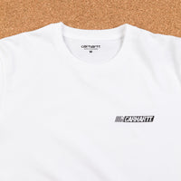 Carhartt Cart Long Sleeve T-Shirt - White / Black thumbnail