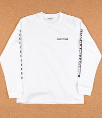 Carhartt Cart Long Sleeve T-Shirt - White / Black