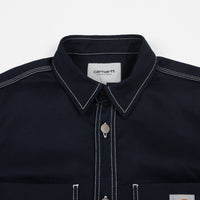 Carhartt Chalk Shirt Jacket - Dark Navy thumbnail