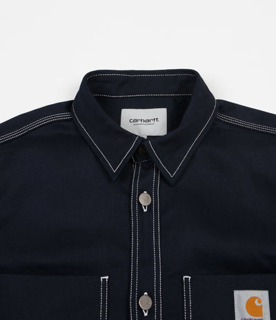 Carhartt Chalk Shirt Jacket - Dark Navy