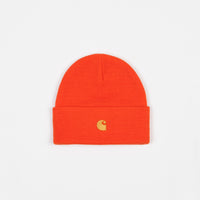 Carhartt Chase Beanie - Pepper / Gold thumbnail