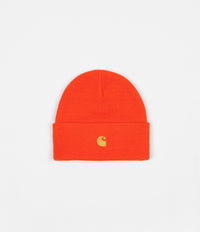 Carhartt Chase Beanie - Pepper / Gold