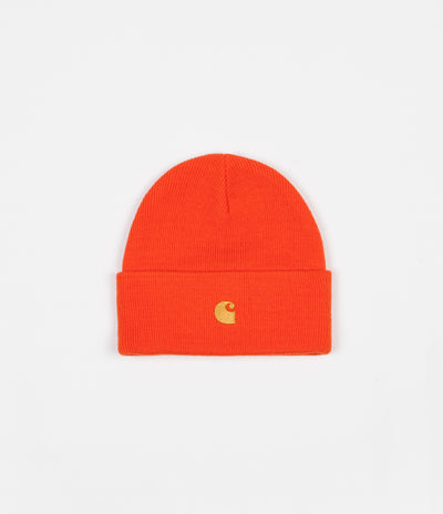 Carhartt Chase Beanie - Pepper / Gold