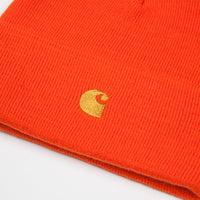 Carhartt Chase Beanie - Pepper / Gold thumbnail