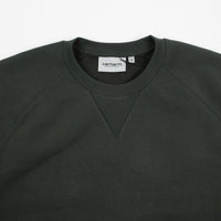 Carhartt Chase Crewneck Sweatshirt - Dark Teal / Gold thumbnail