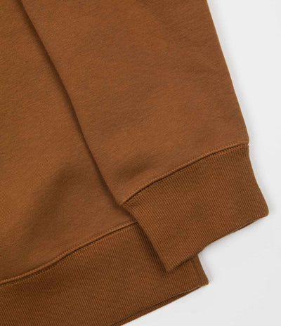 Carhartt Chase Crewneck Sweatshirt - Hamilton Brown / Gold