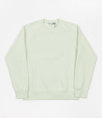 Carhartt Chase Crewneck Sweatshirt - Pale Spearmint / Gold