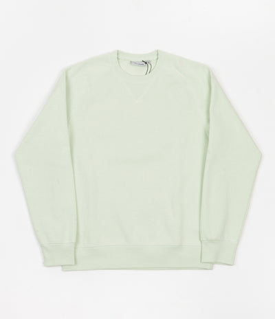 Carhartt Chase Crewneck Sweatshirt - Pale Spearmint / Gold