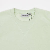 Carhartt Chase Crewneck Sweatshirt - Pale Spearmint / Gold thumbnail