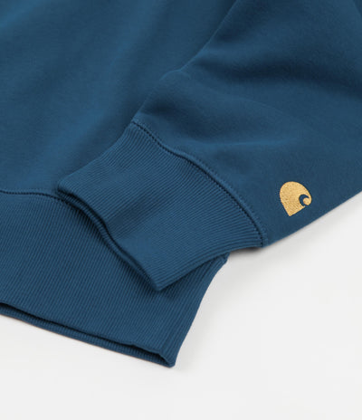 Carhartt Chase Crewneck Sweatshirt - Skydive / Gold