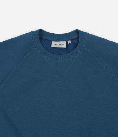 Carhartt Chase Crewneck Sweatshirt - Skydive / Gold