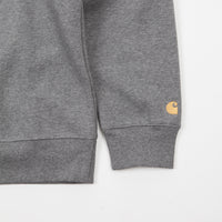 Carhartt Chase Highneck Sweatshirt - Dark Grey Heather thumbnail