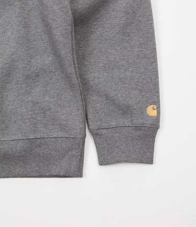 Carhartt Chase Highneck Sweatshirt - Dark Grey Heather