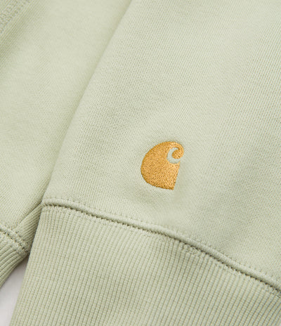 Carhartt Chase Hoodie - Agave / Gold