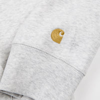 Carhartt Chase Hoodie - Ash Heather / Gold thumbnail