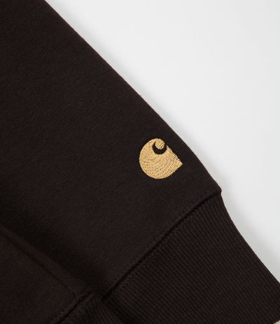 Carhartt Chase Hoodie - Tobacco / Gold