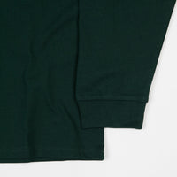 Carhartt Chase Long Sleeve T-Shirt - Bottle Green / Gold thumbnail