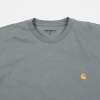 Carhartt Chase Long Sleeve T-Shirt - Cloudy / Gold thumbnail