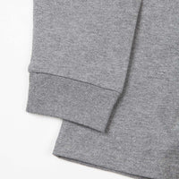 Carhartt Chase Long Sleeve T-Shirt - Dark Grey Heather / Gold thumbnail