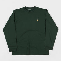 Carhartt Chase Long Sleeve T-Shirt - Treehouse / Gold thumbnail