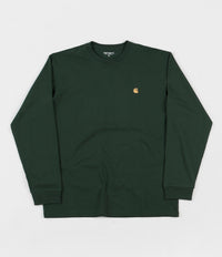 Carhartt Chase Long Sleeve T-Shirt - Treehouse / Gold