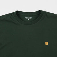 Carhartt Chase Long Sleeve T-Shirt - Treehouse / Gold thumbnail