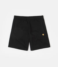 Carhartt Chase Shorts - Black / Gold