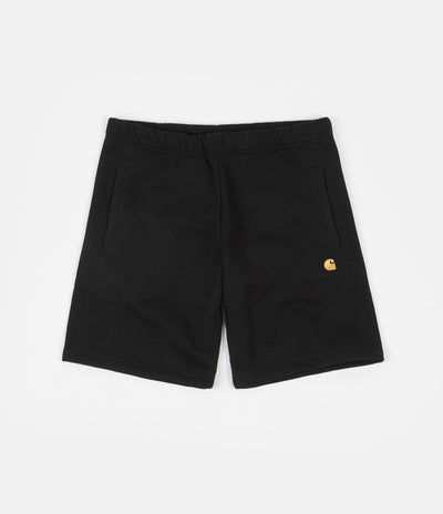 Carhartt Chase Shorts - Black / Gold