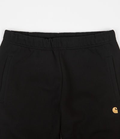 Carhartt Chase Shorts - Black / Gold