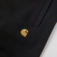 Carhartt Chase Shorts - Black / Gold thumbnail