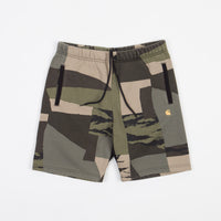 Carhartt Chase Shorts - Camo Mend / Gold thumbnail