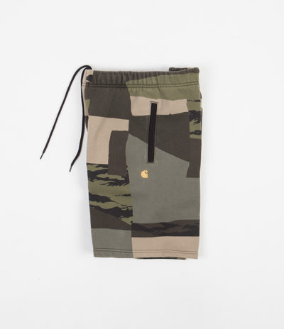 Carhartt Chase Shorts - Camo Mend / Gold