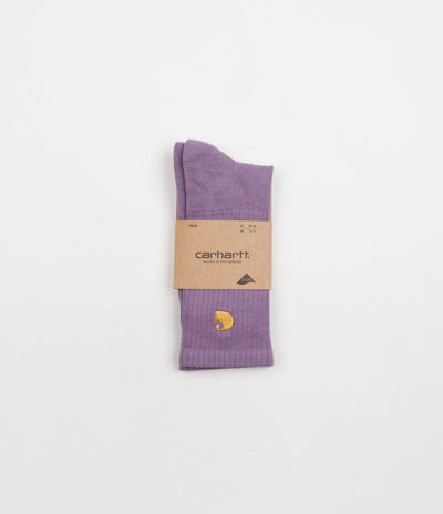 Carhartt Chase Socks - Violanda / Gold