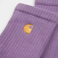 Carhartt Chase Socks - Violanda / Gold thumbnail