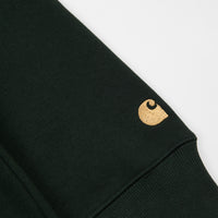 Carhartt Chase Sweatshirt - Loden / Gold thumbnail