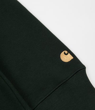 Carhartt Chase Sweatshirt - Loden / Gold