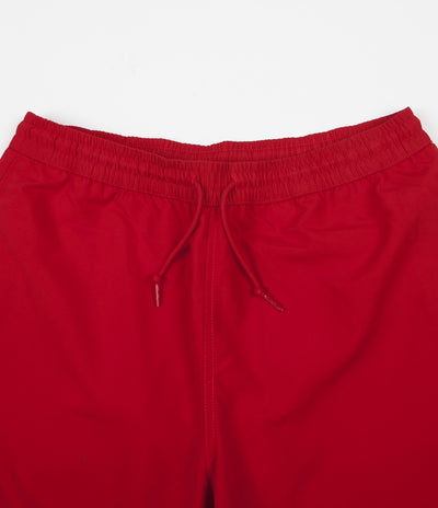 Carhartt Chase Swim Trunks - Cardinal / Gold