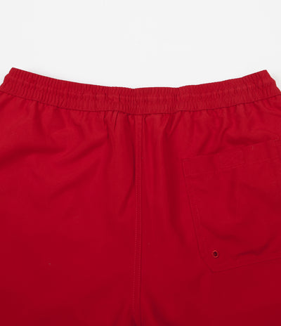 Carhartt Chase Swim Trunks - Cardinal / Gold