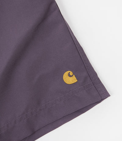 Carhartt Chase Swim Trunks - Provence / Gold