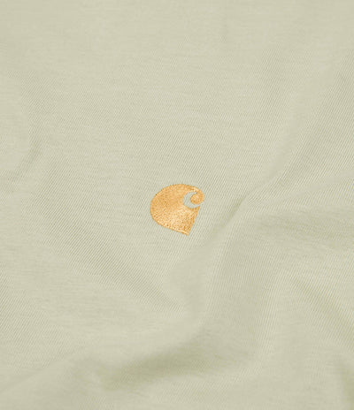 Carhartt Chase T-Shirt - Agave / Gold