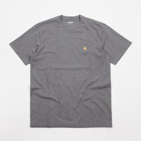 Carhartt Chase T-Shirt - Dark Grey Heather / Gold thumbnail