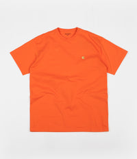 Carhartt Chase T-Shirt - Pepper / Gold